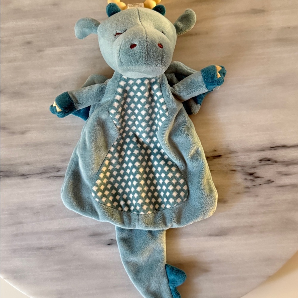 Douglas Baby | Blue Dragon Baby Teething Lovey